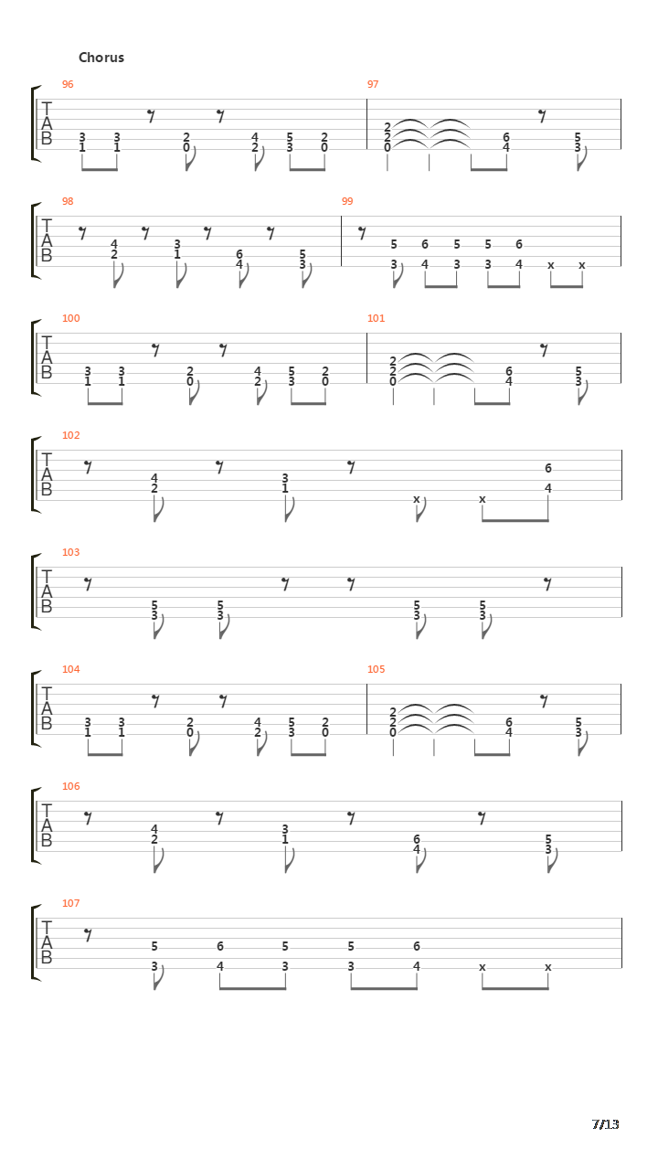 Day 69吉他谱