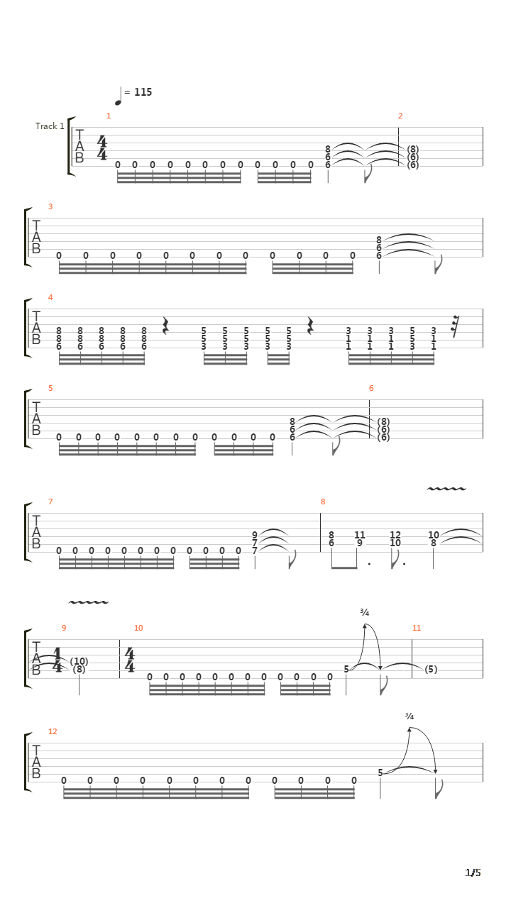 Day 69吉他谱