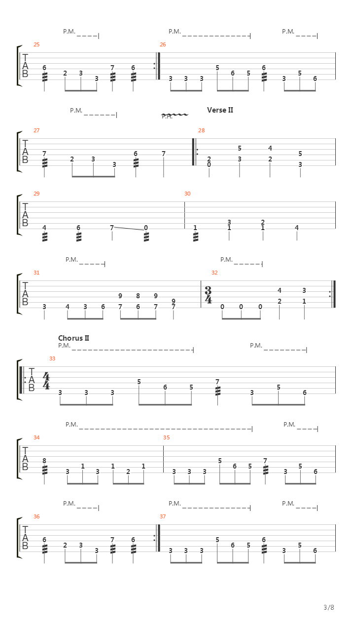 Long Desired Demetia吉他谱