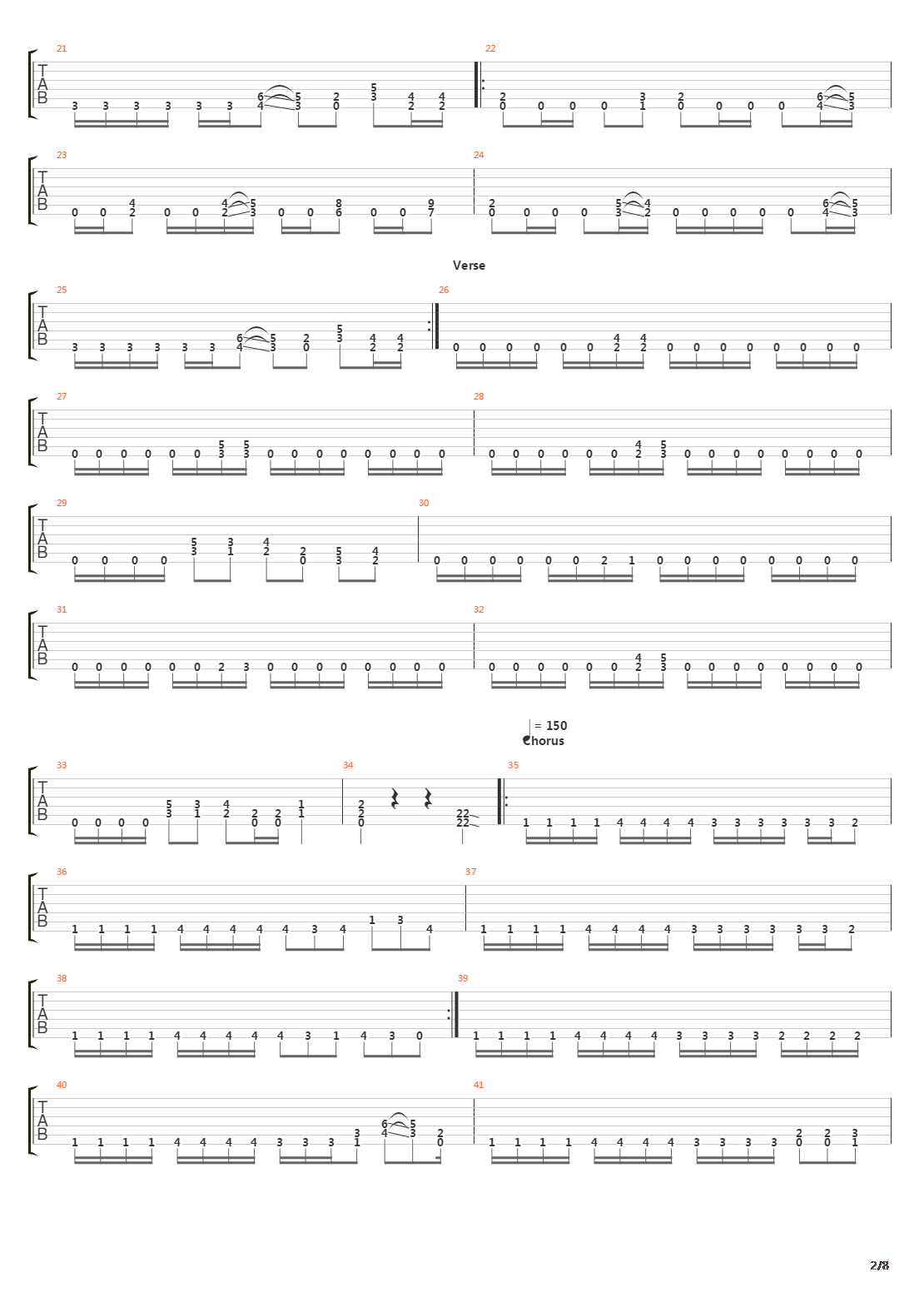 Nine Steps吉他谱