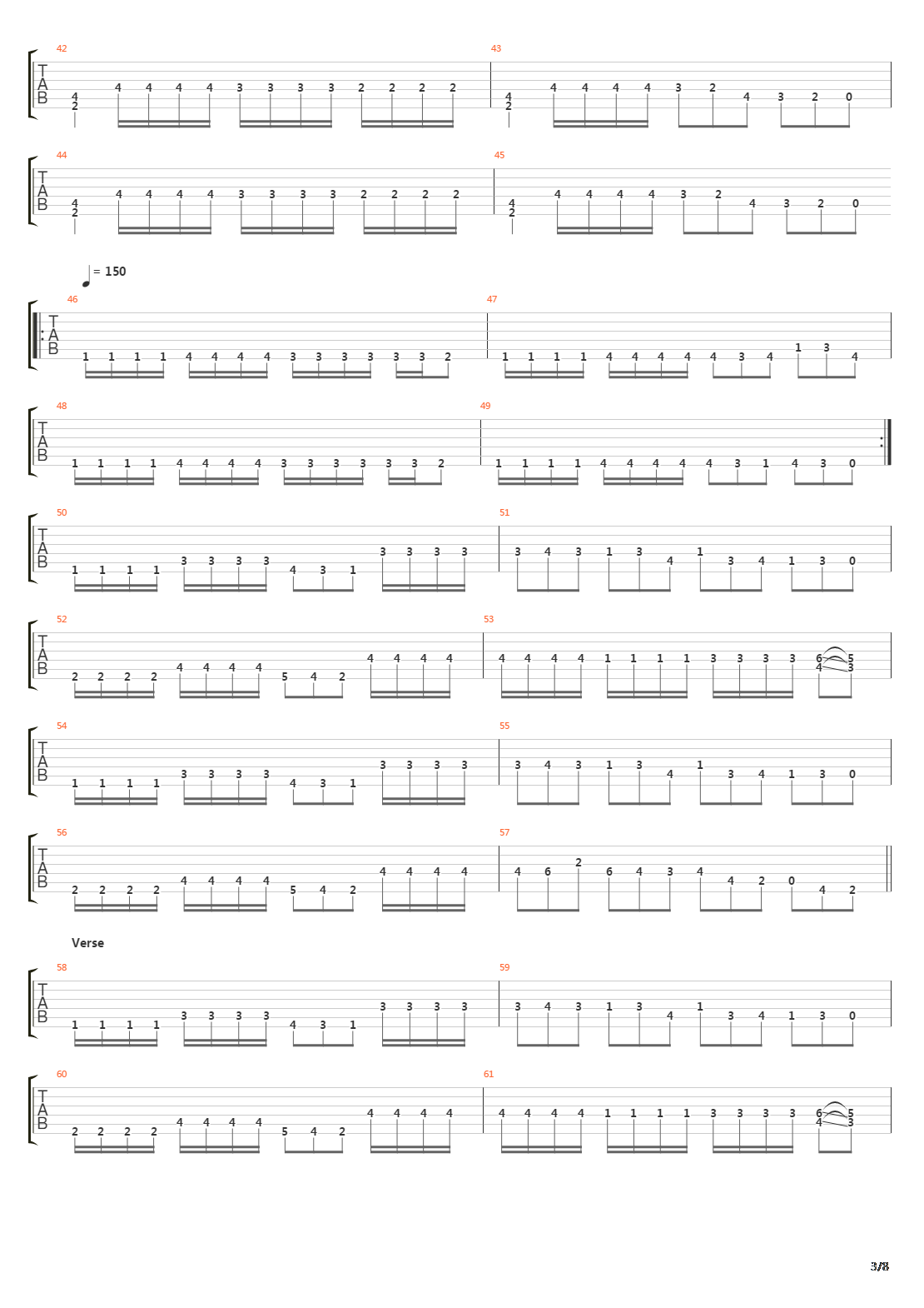 Nine Steps吉他谱