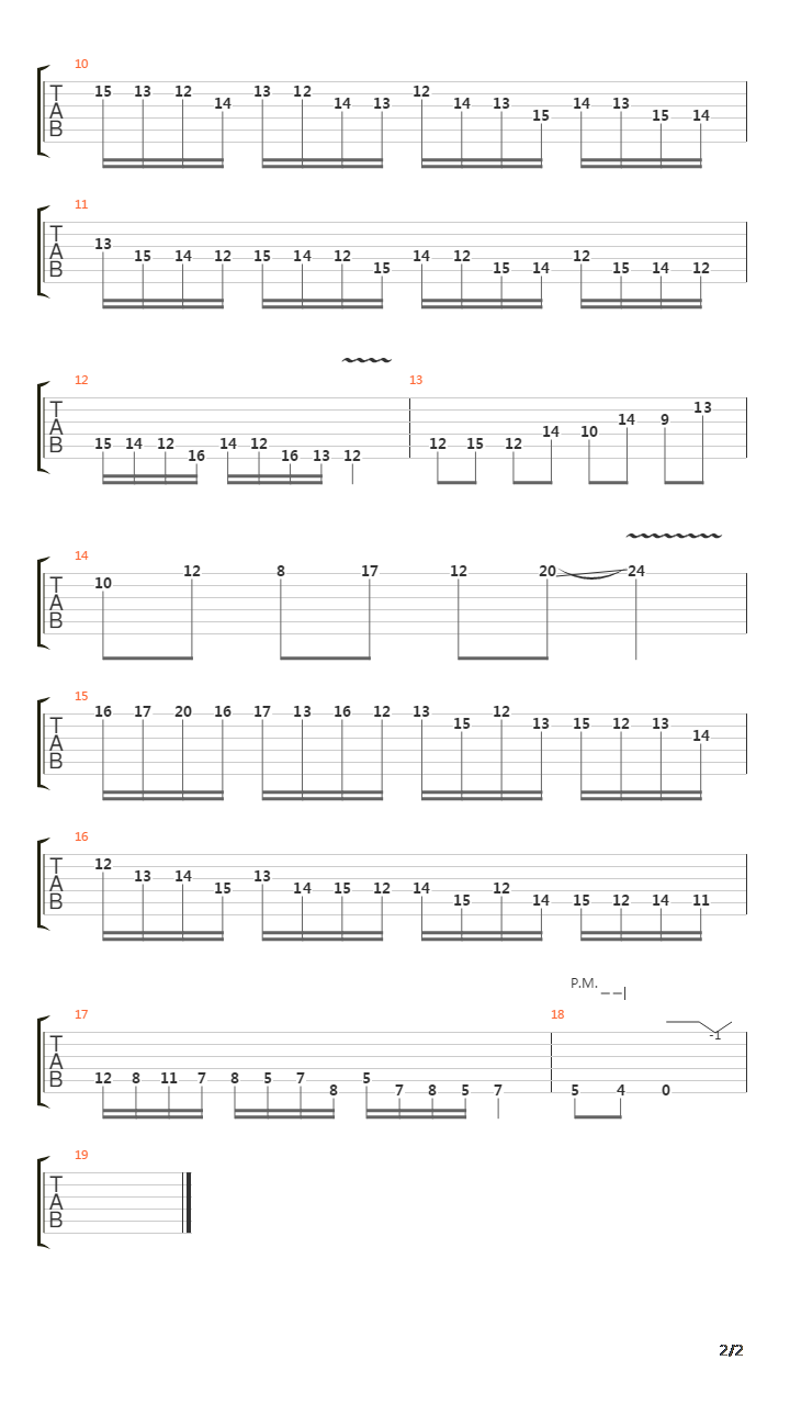 Nine Steps吉他谱