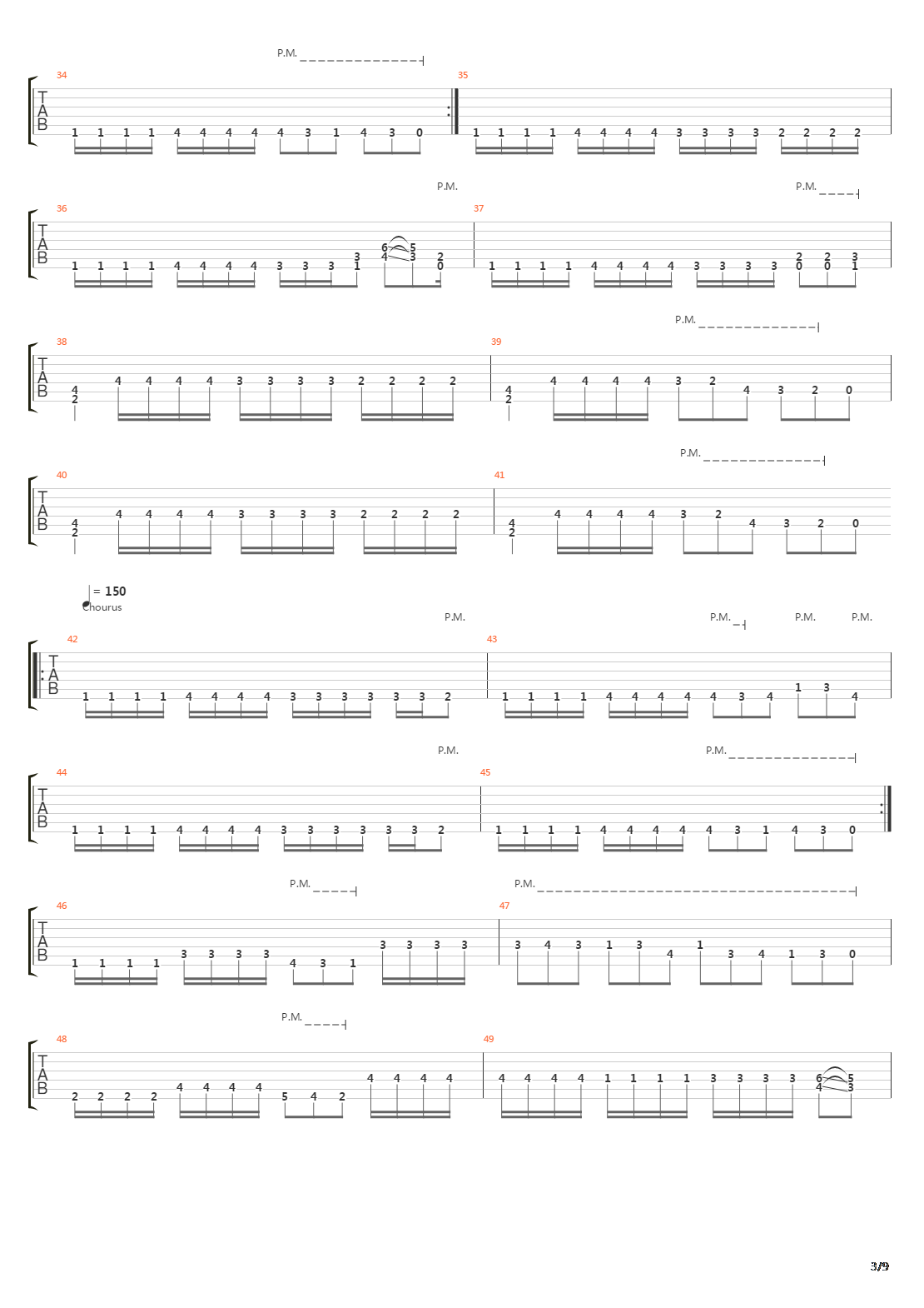 Nine Steps吉他谱