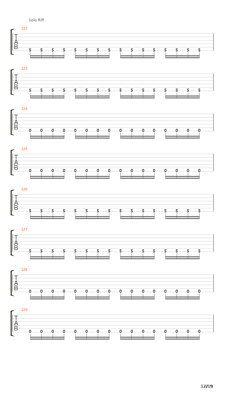 Nine Steps吉他谱