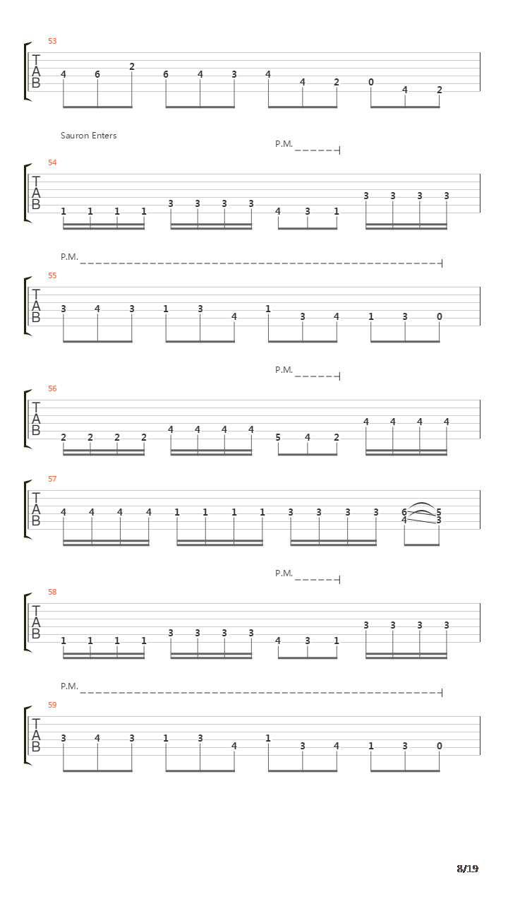 Nine Steps吉他谱