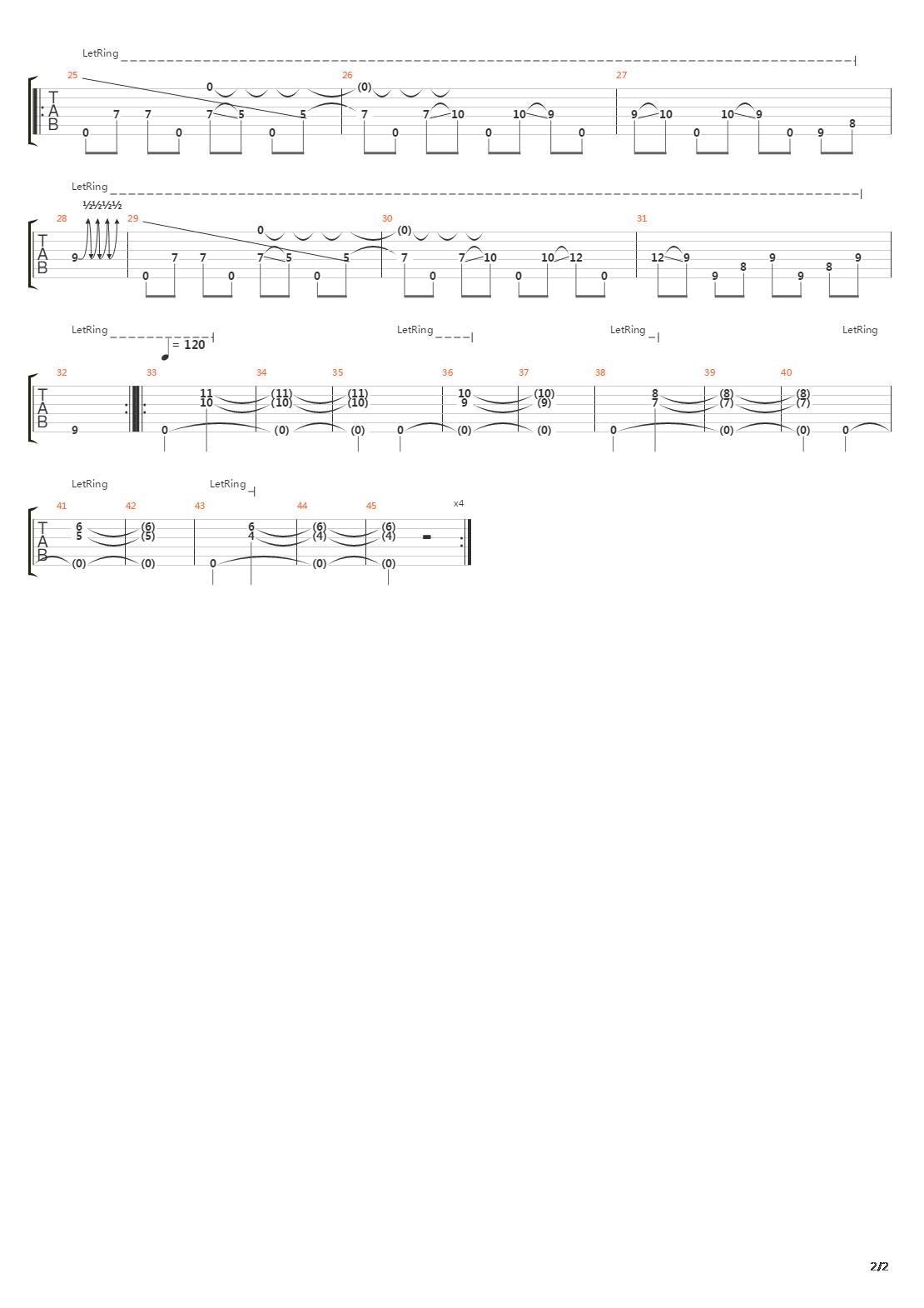 Silence吉他谱