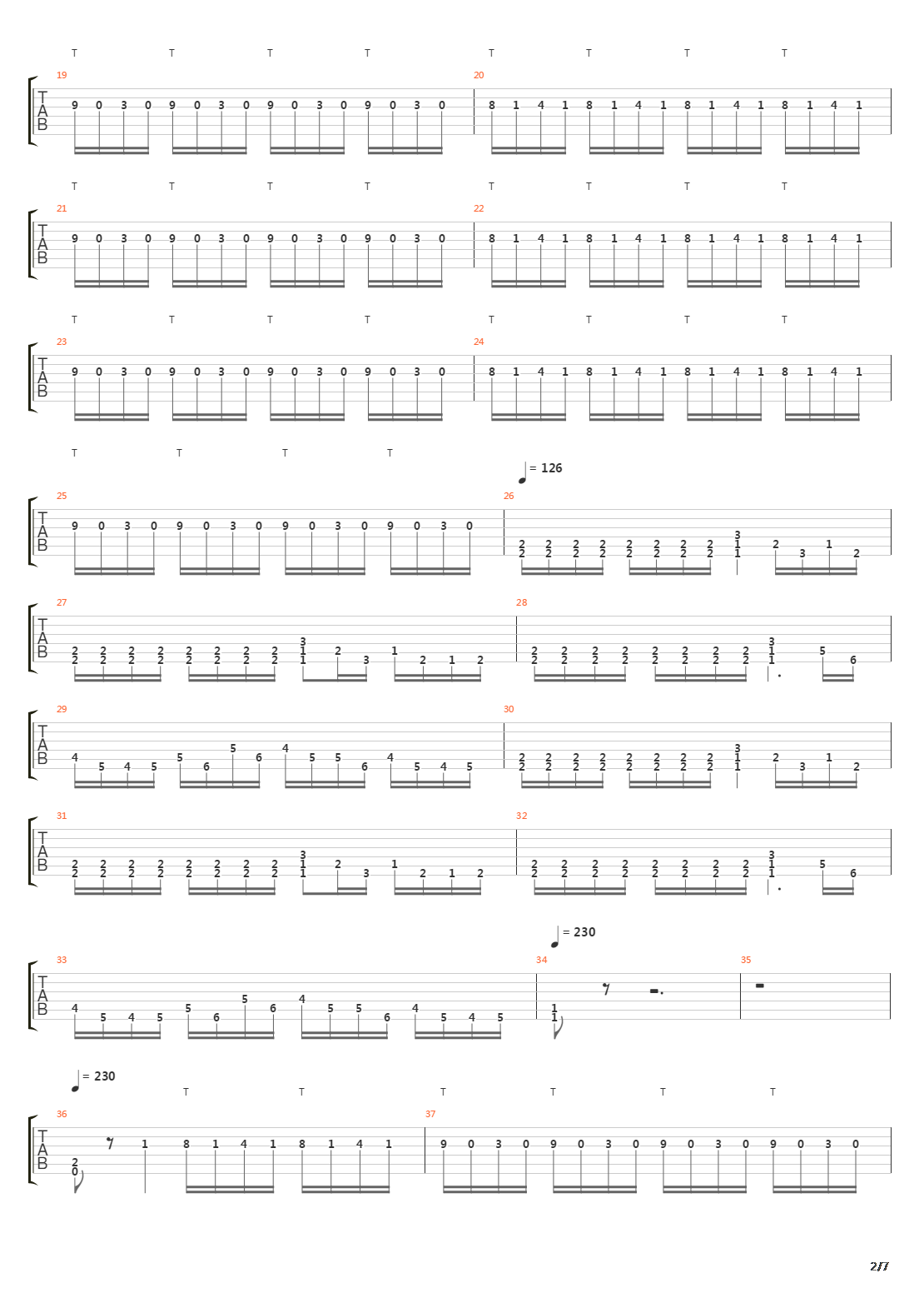 Symmetry Of Zero吉他谱