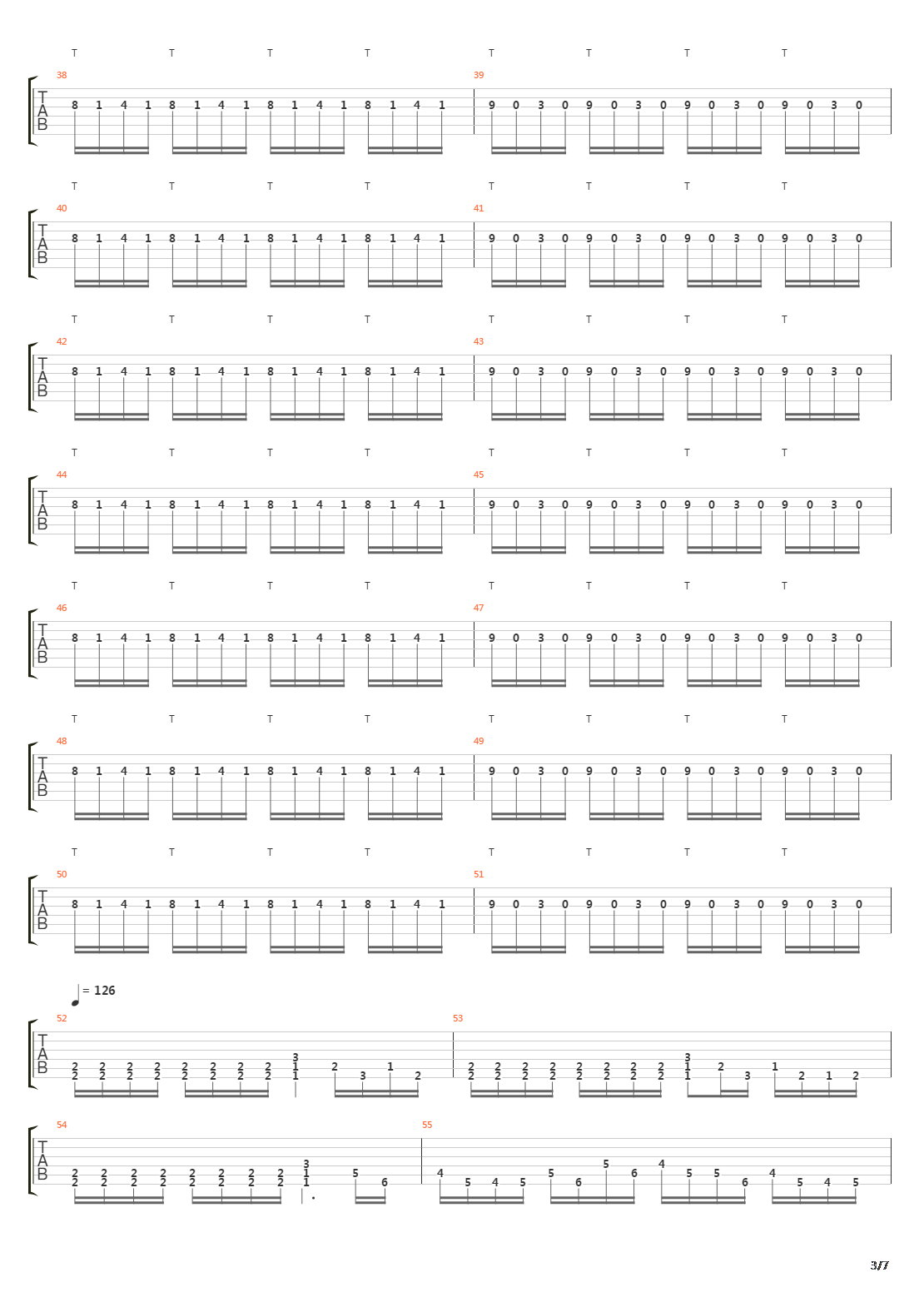 Symmetry Of Zero吉他谱