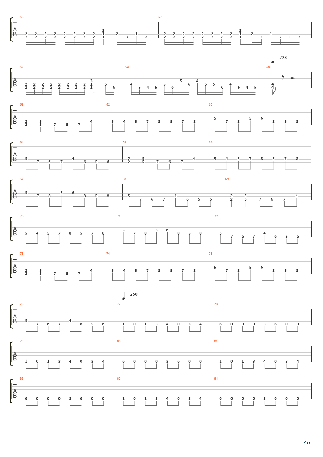 Symmetry Of Zero吉他谱