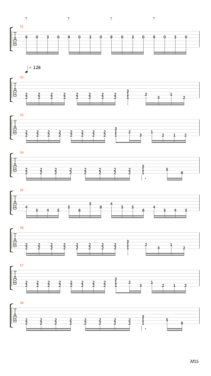 Symmetry Of Zero吉他谱