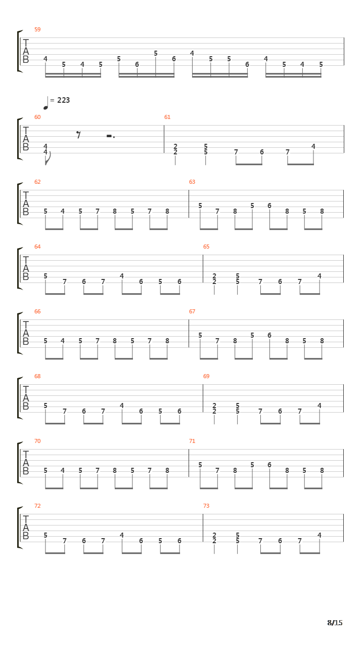 Symmetry Of Zero吉他谱