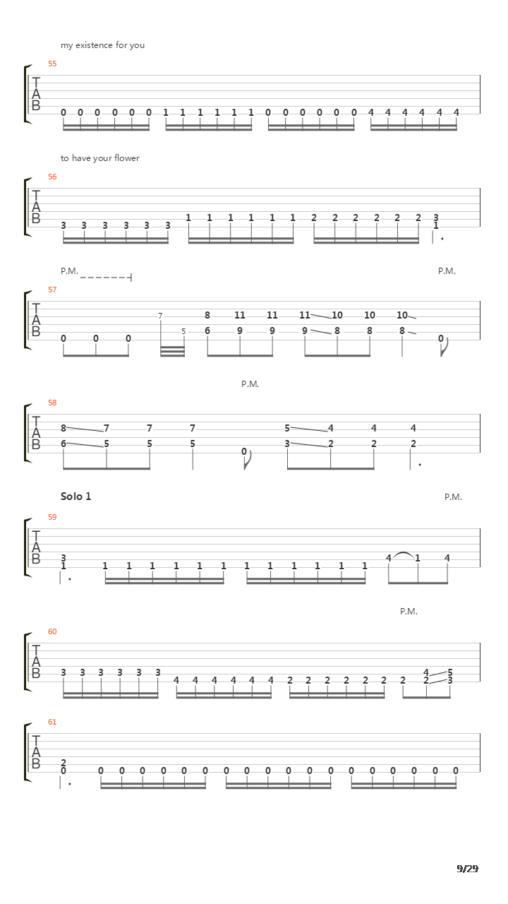 The First Damned吉他谱