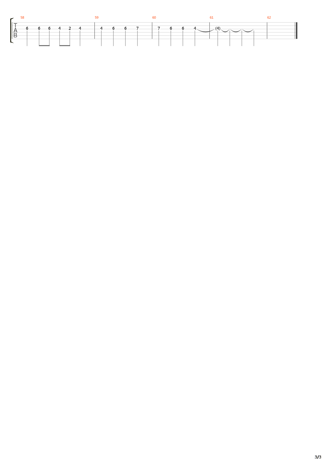 Nagin吉他谱