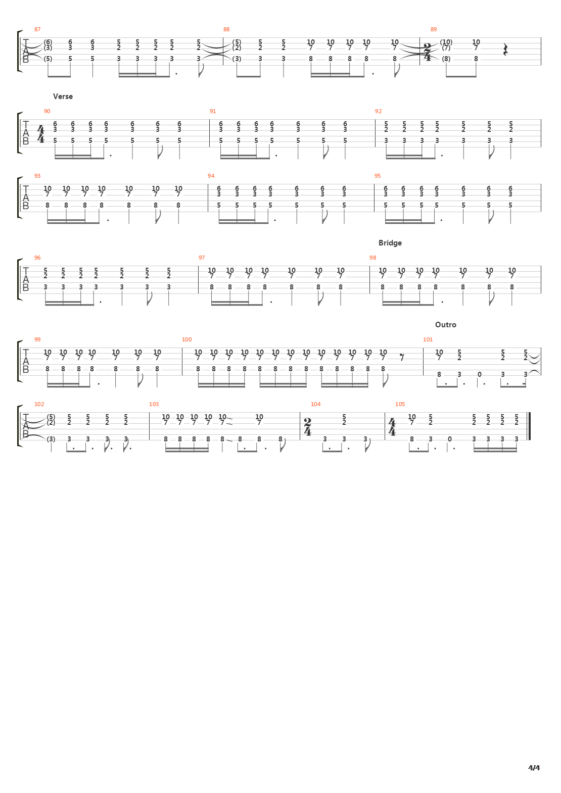 The Giver吉他谱