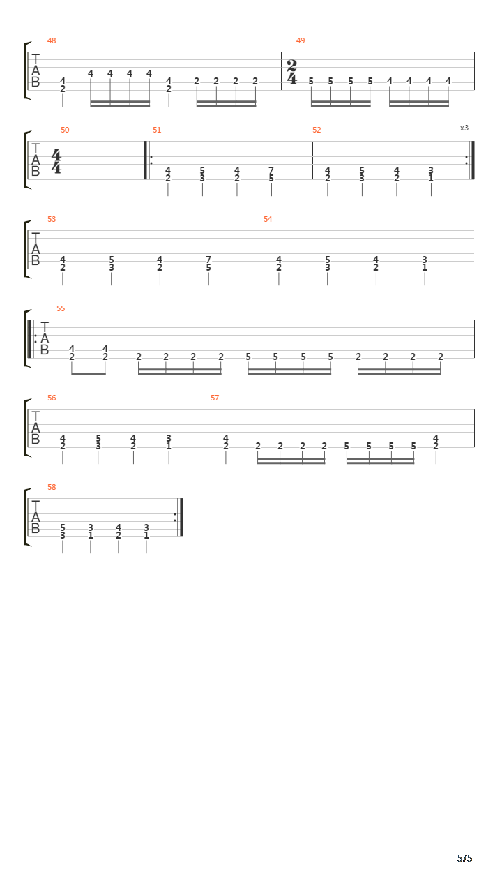 Prelude To The Apocalypse吉他谱