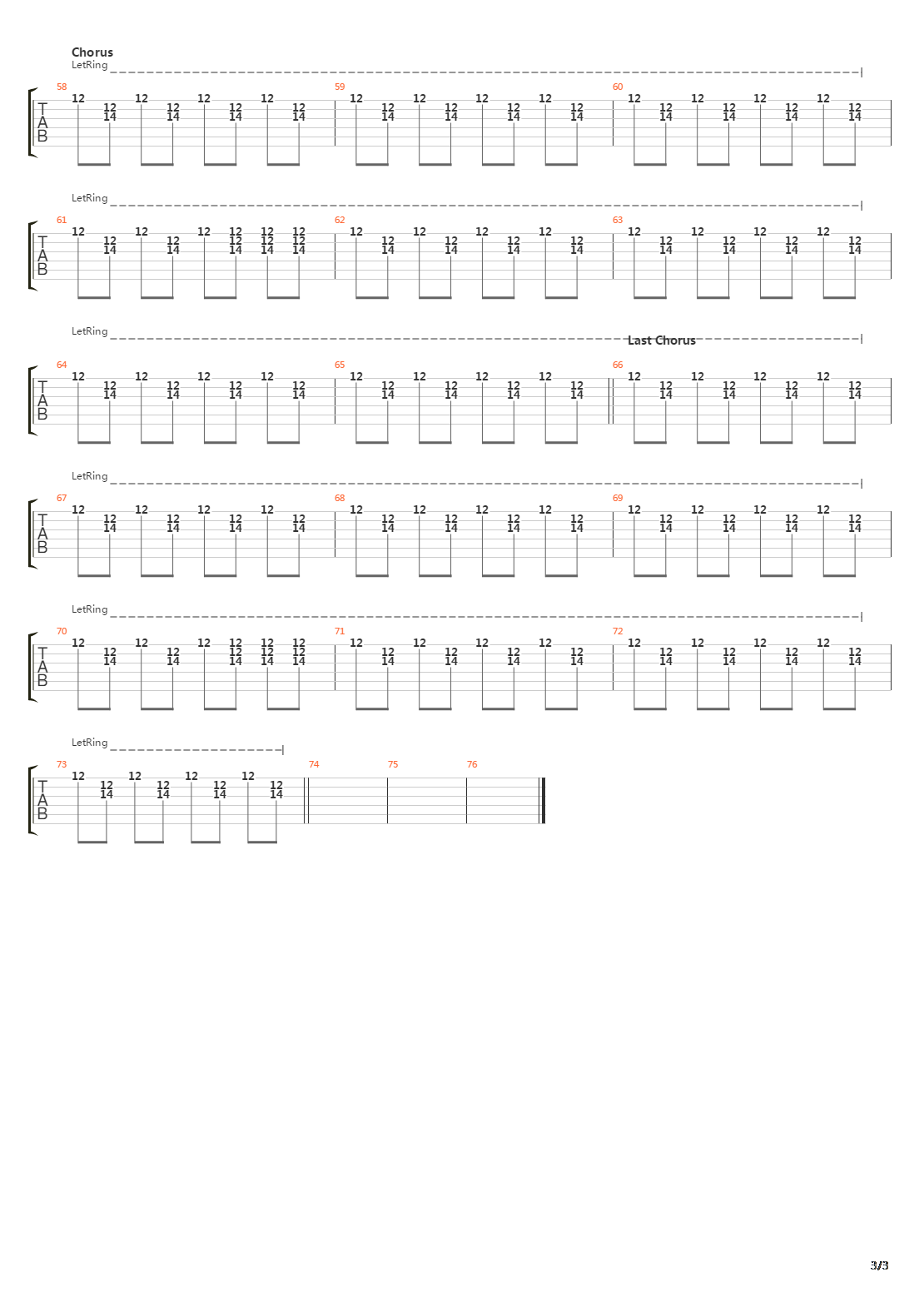 Fountain Stairs吉他谱