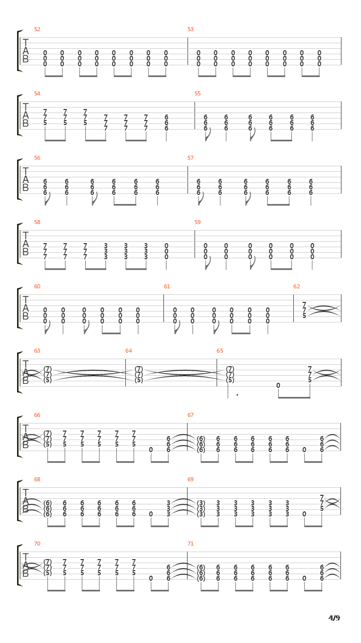 Dtd吉他谱