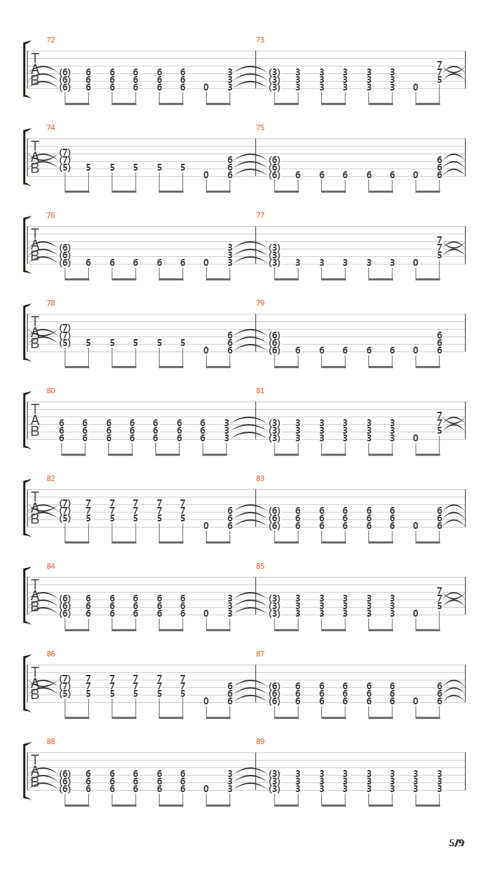 Dtd吉他谱