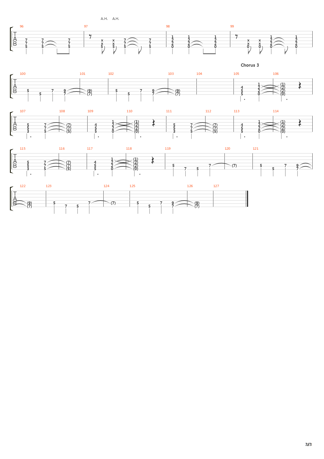 Blind吉他谱