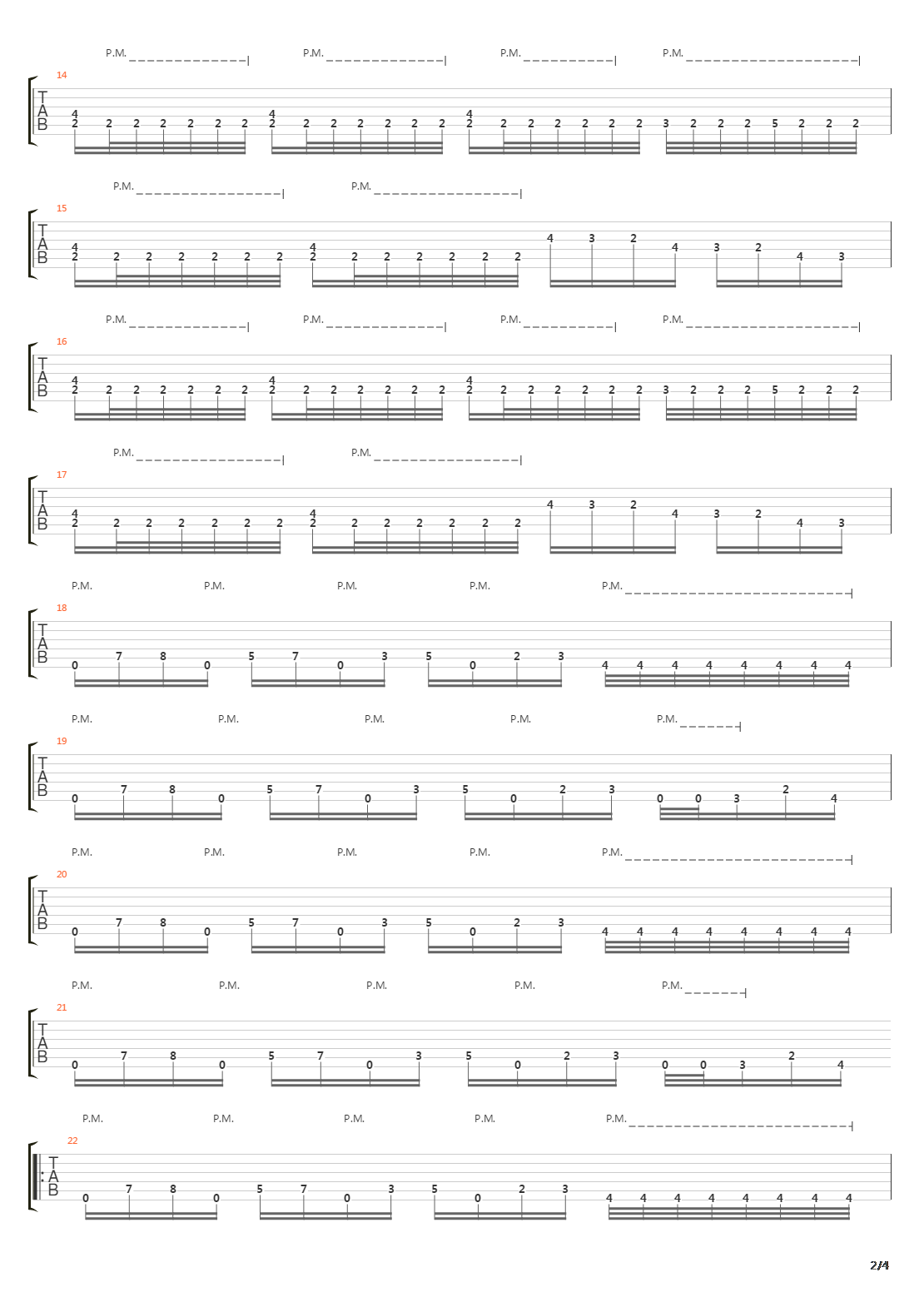 Course For Gods吉他谱