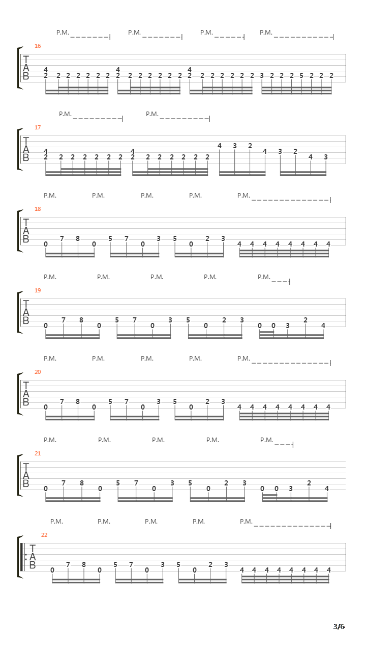 Course For Gods吉他谱