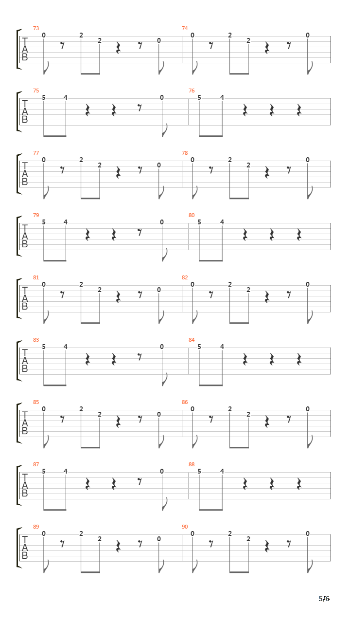 Lost In A Melody吉他谱
