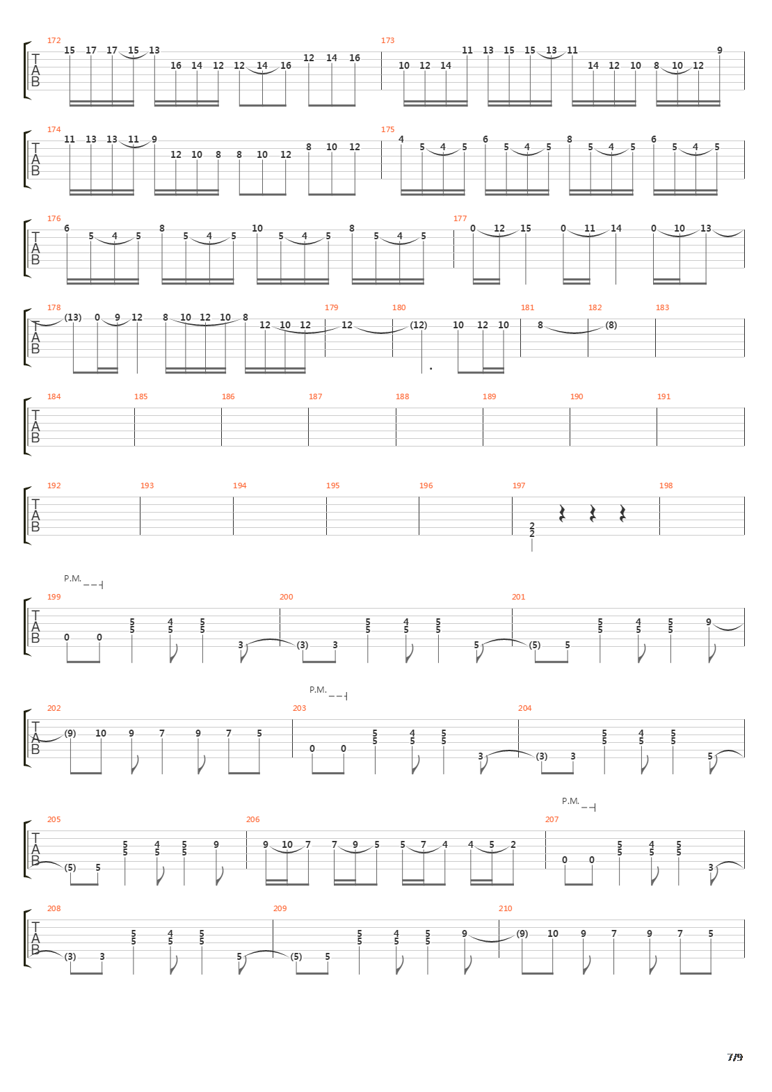 Departure吉他谱