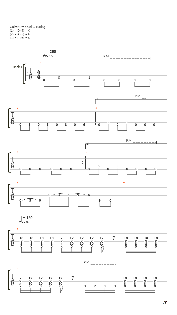 Gald吉他谱