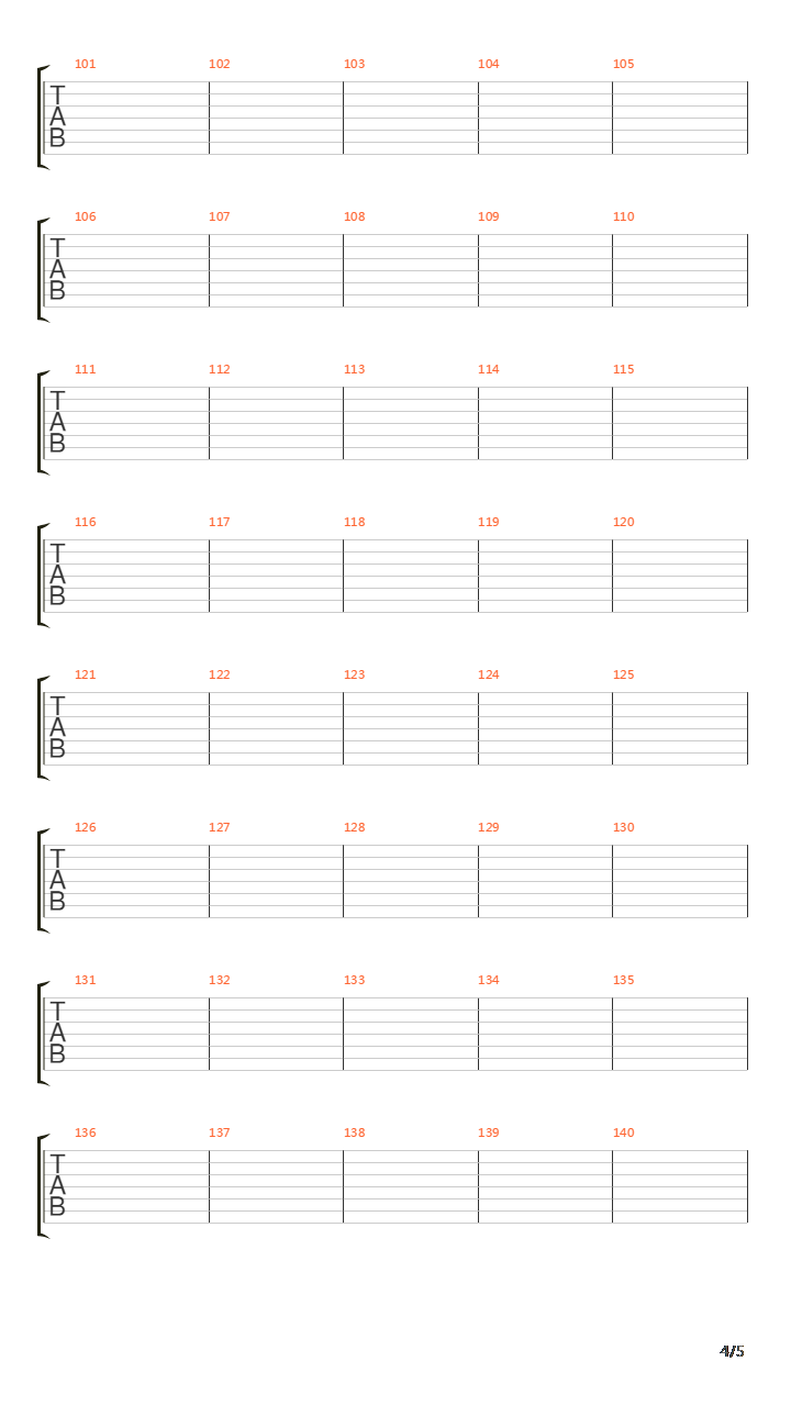 Ghostman吉他谱