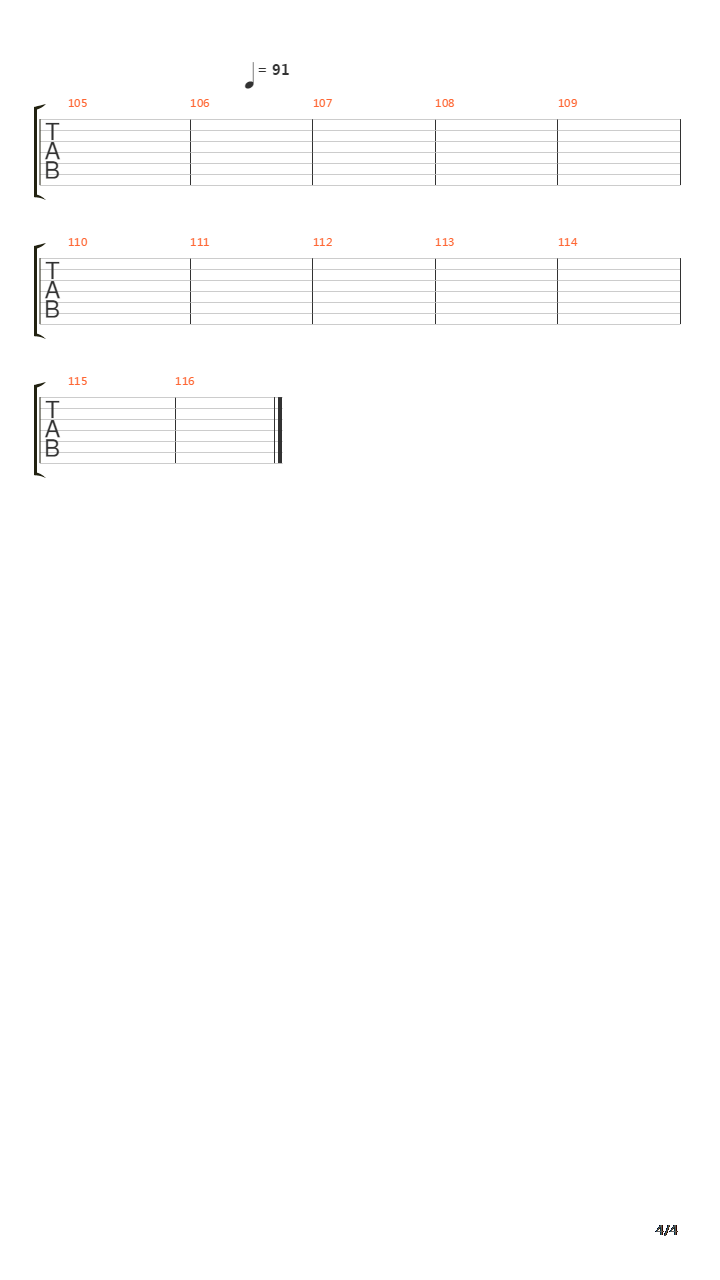 Theatrophy吉他谱