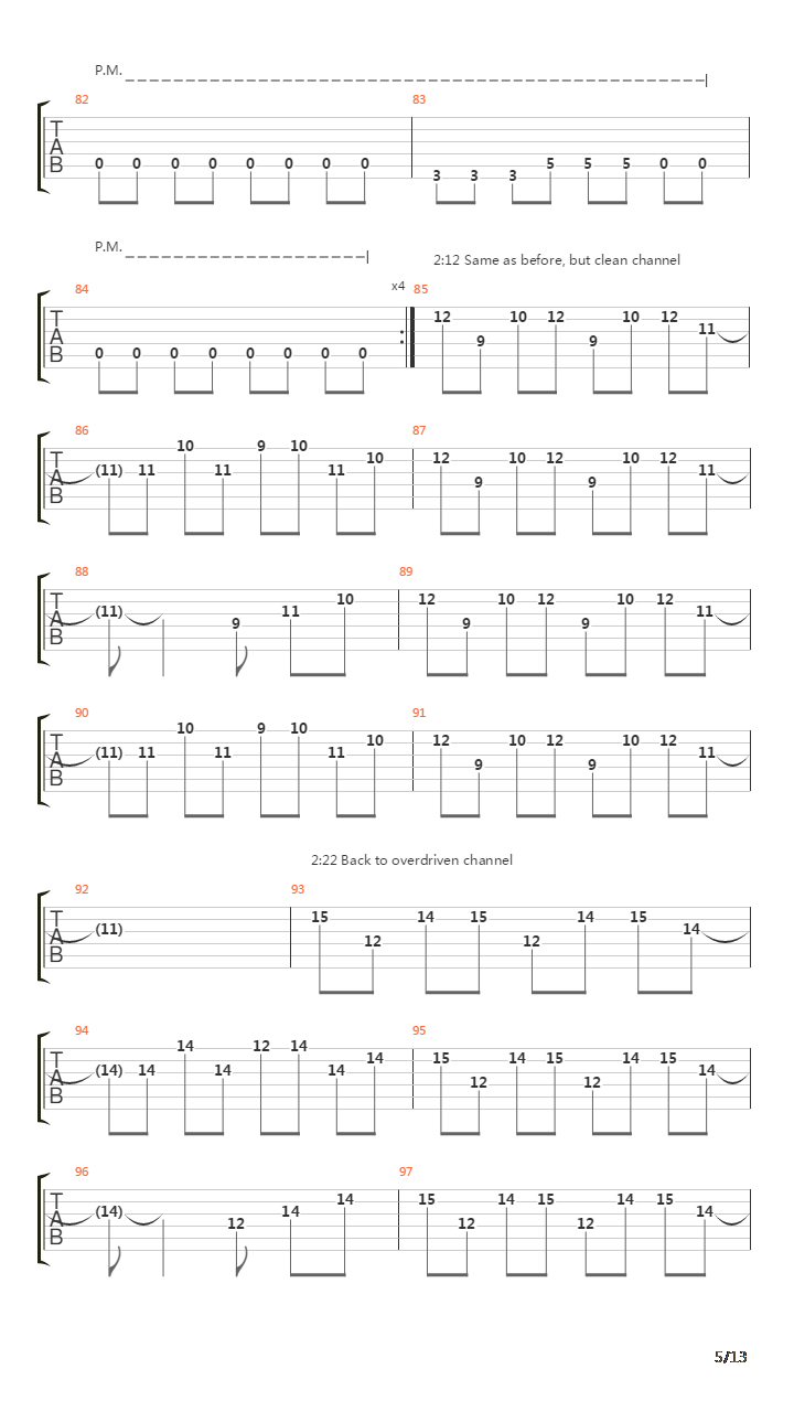 Border Of Life吉他谱