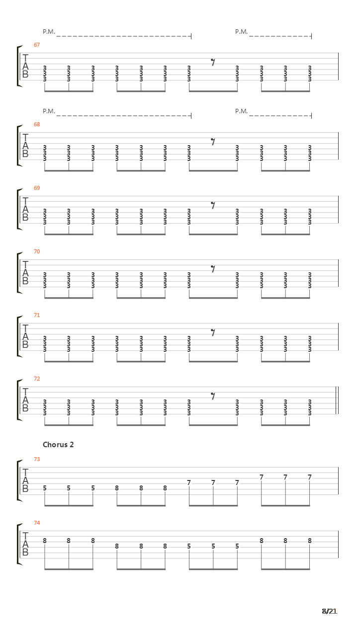 Soldiers Song吉他谱