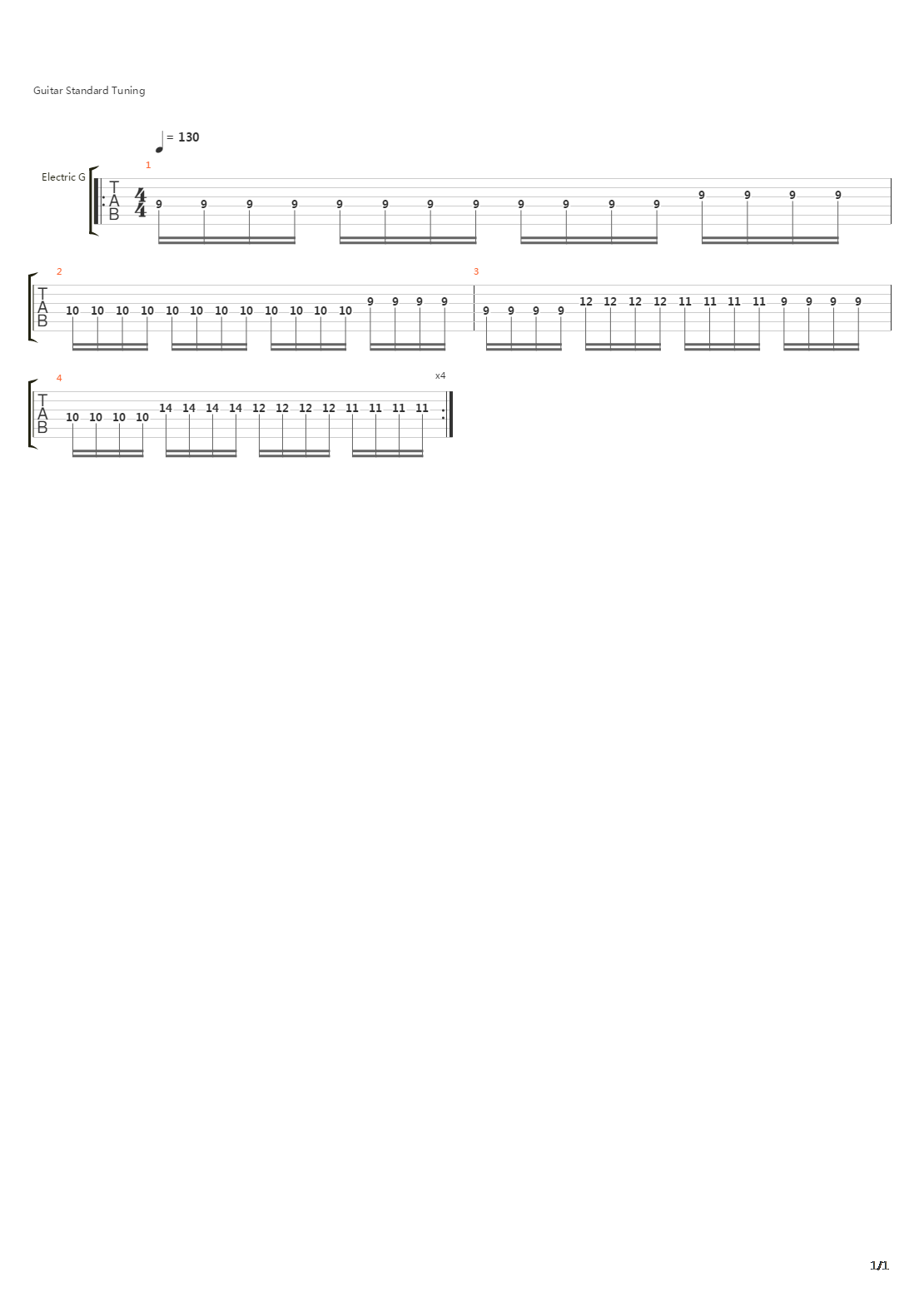 La Vinteren Vare Evig吉他谱