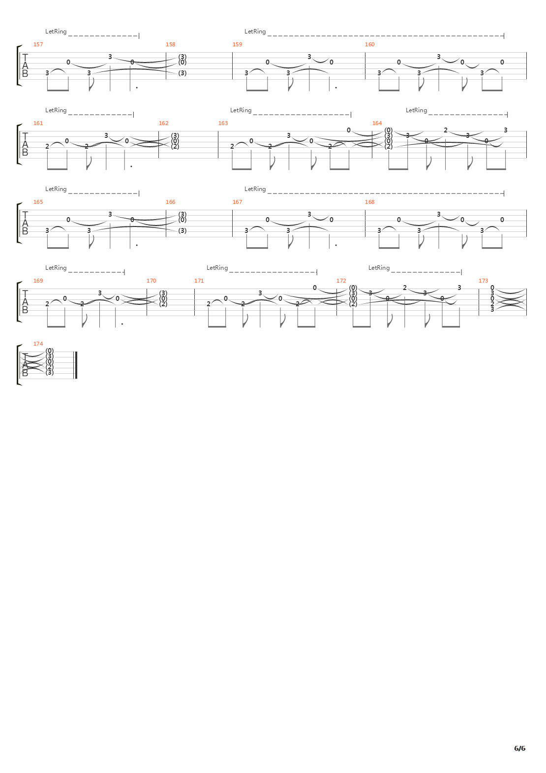 Drained Out吉他谱