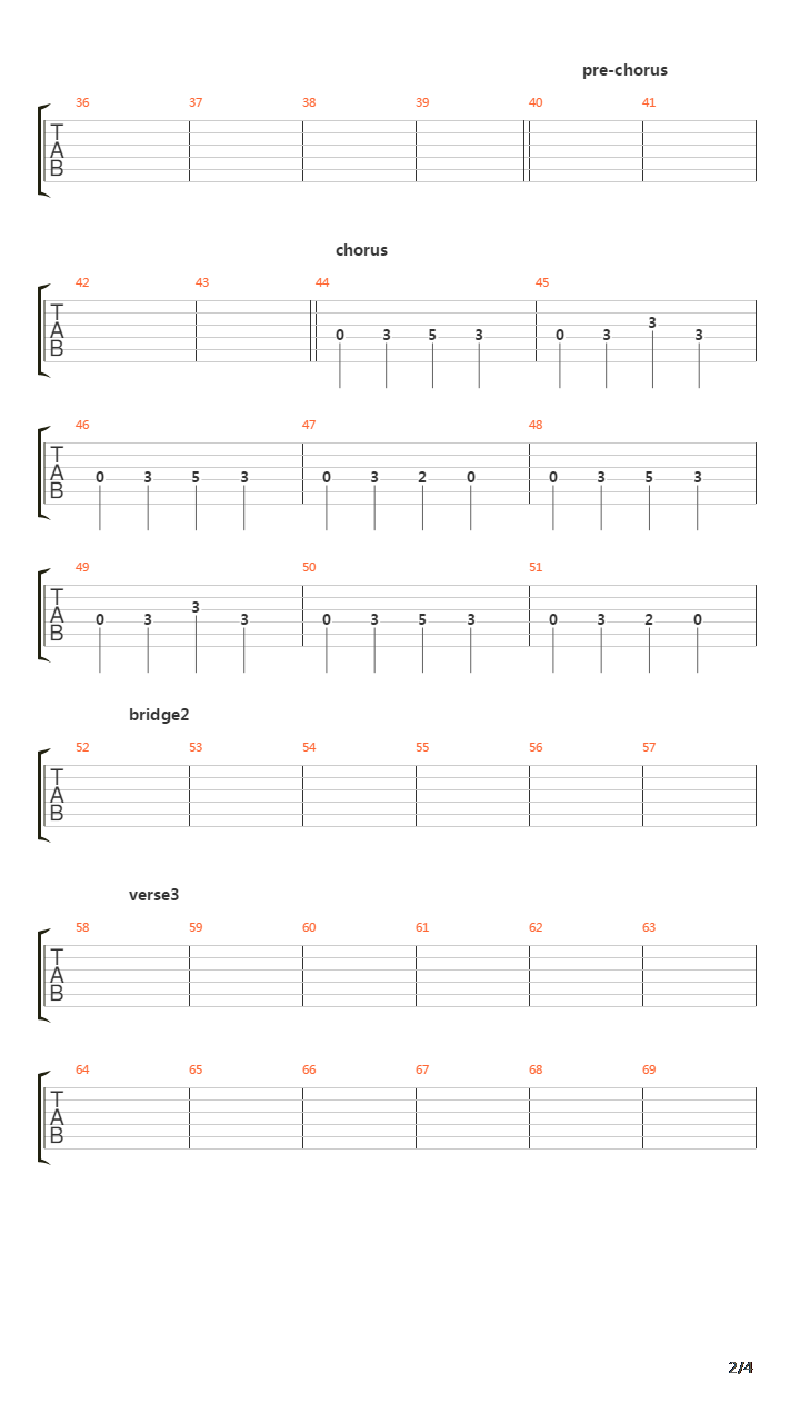 Flig Sztn Lny吉他谱