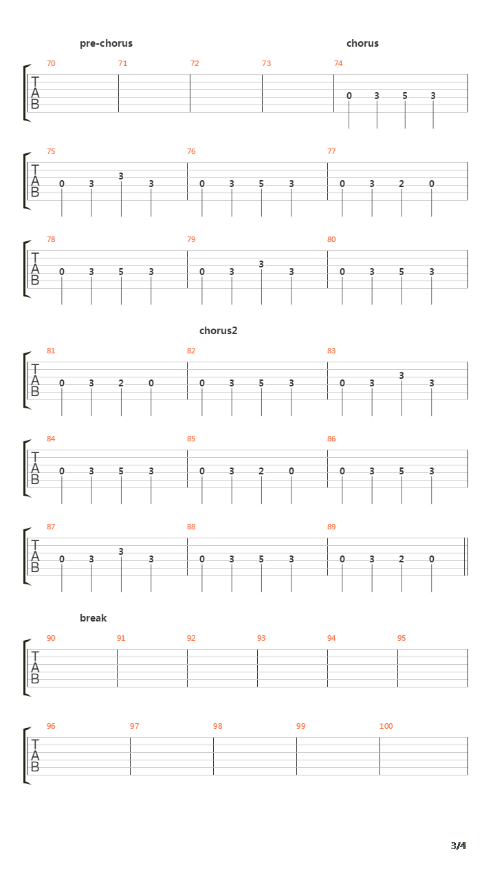 Flig Sztn Lny吉他谱