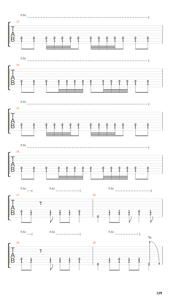 Sermons Of Sanctimony吉他谱