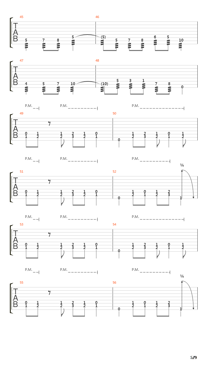 Sermons Of Sanctimony吉他谱