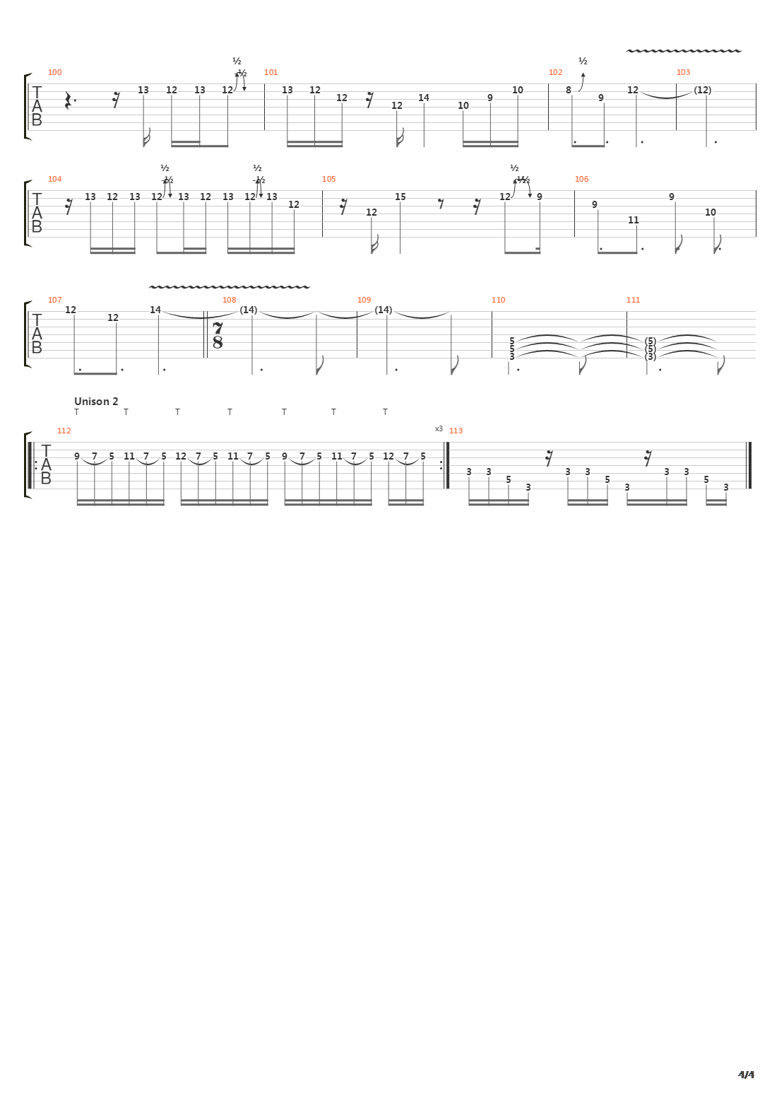 Inertia吉他谱