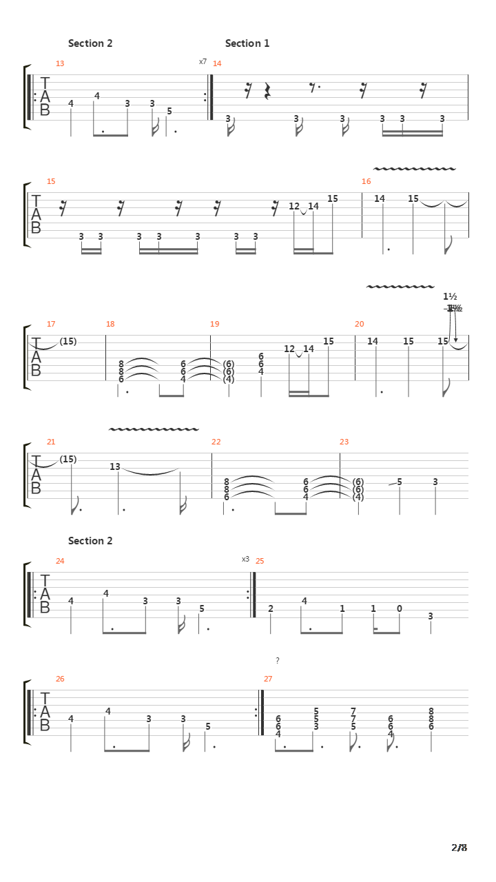 Rhapsody In Black吉他谱
