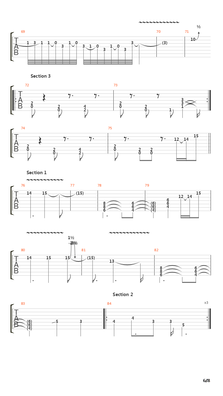 Rhapsody In Black吉他谱