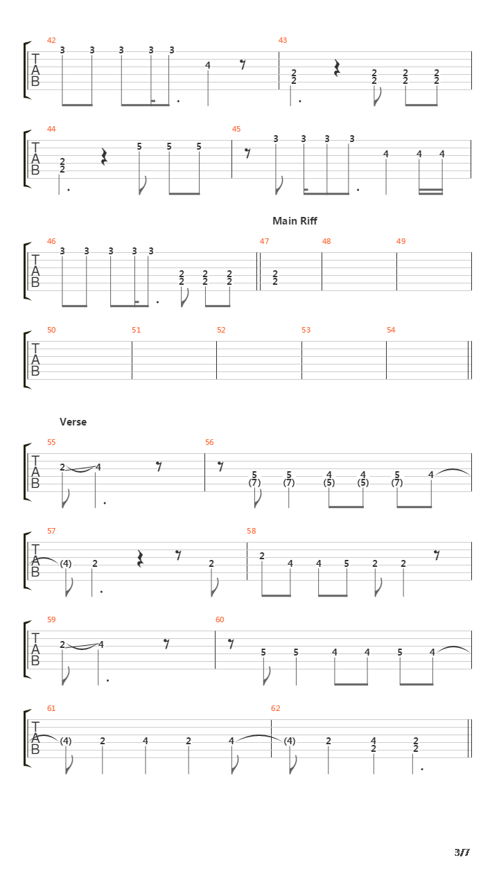 Garnet吉他谱