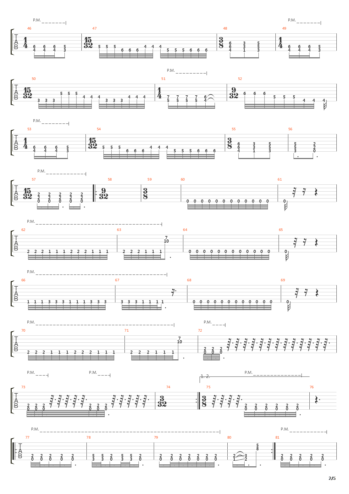 The Ills Of Modern Man吉他谱