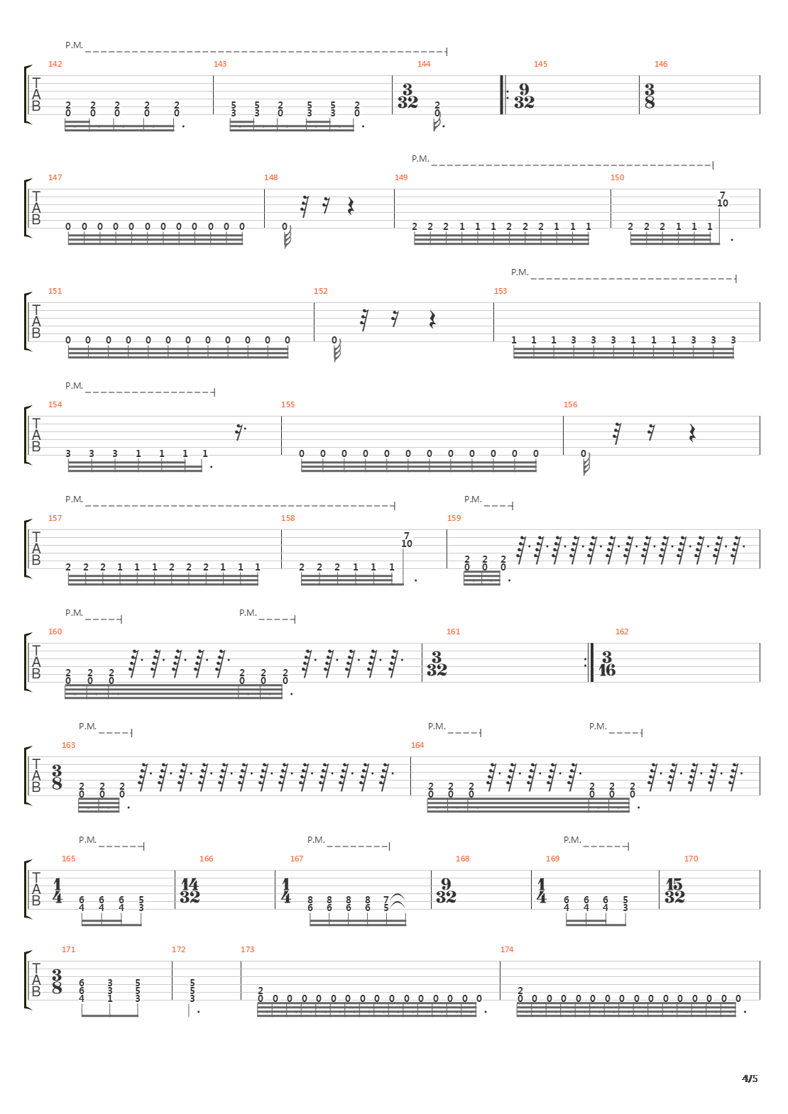 The Ills Of Modern Man吉他谱