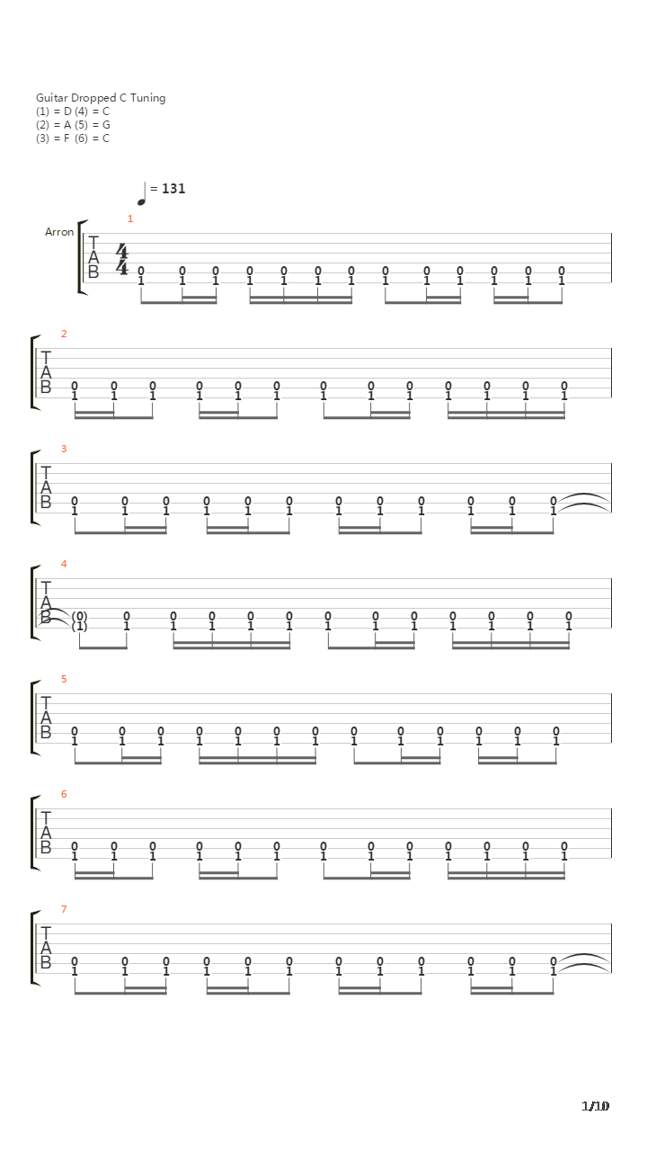 Game Changer吉他谱