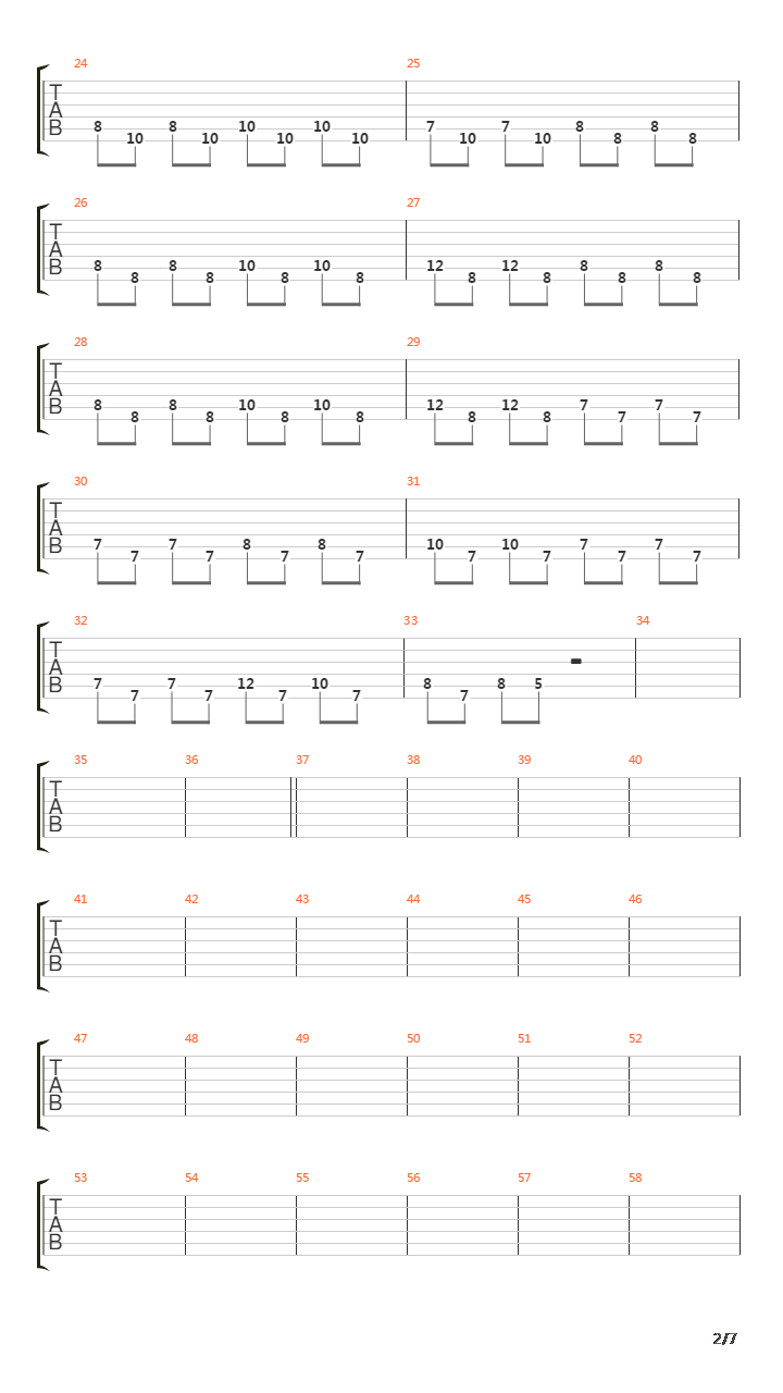 Aleph吉他谱