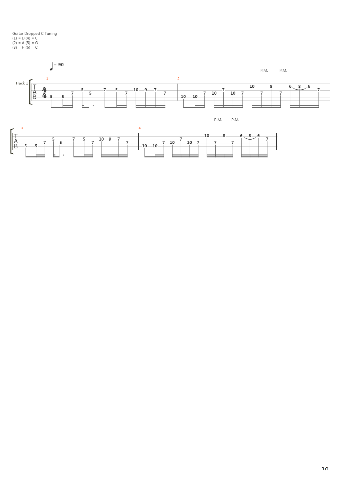 Columbia吉他谱