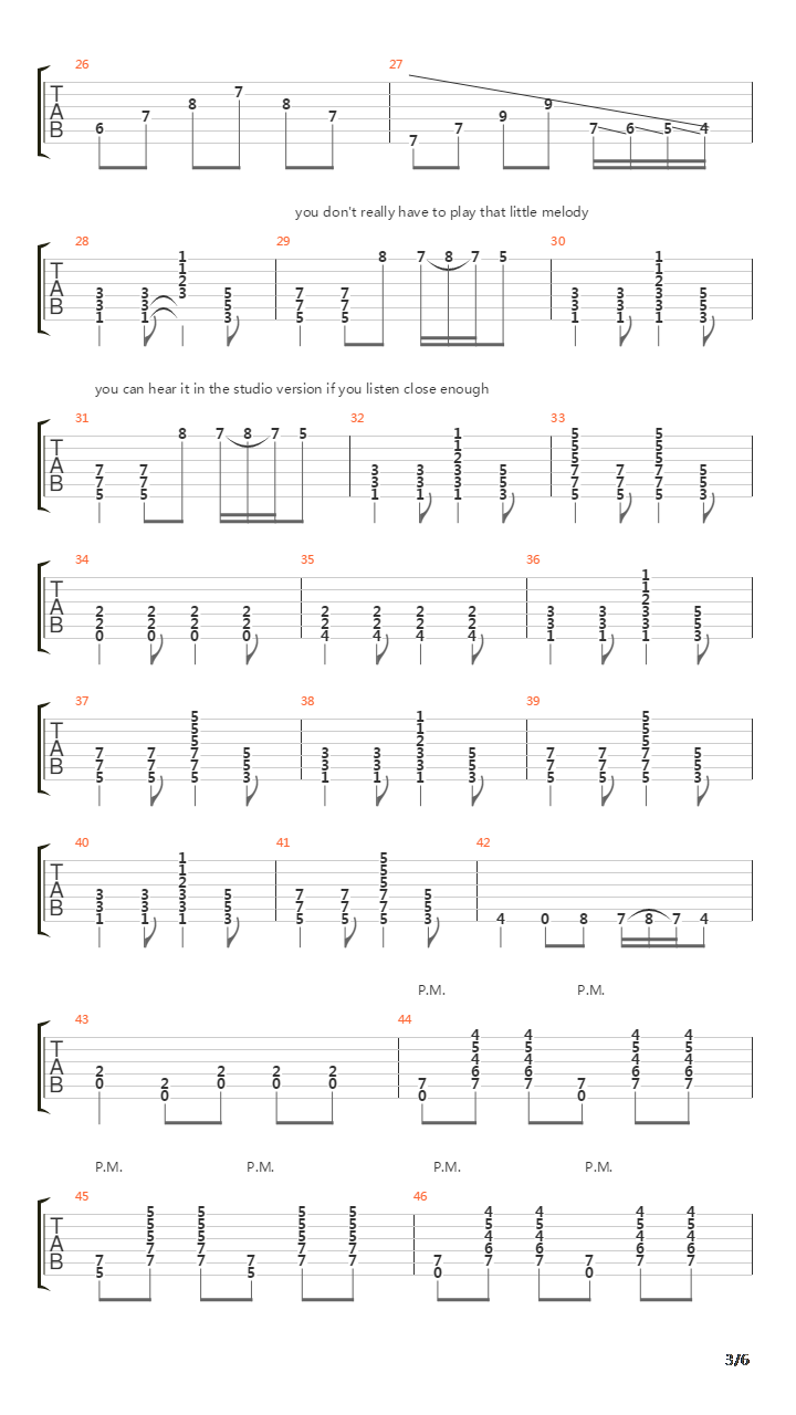 Colonial Boy吉他谱