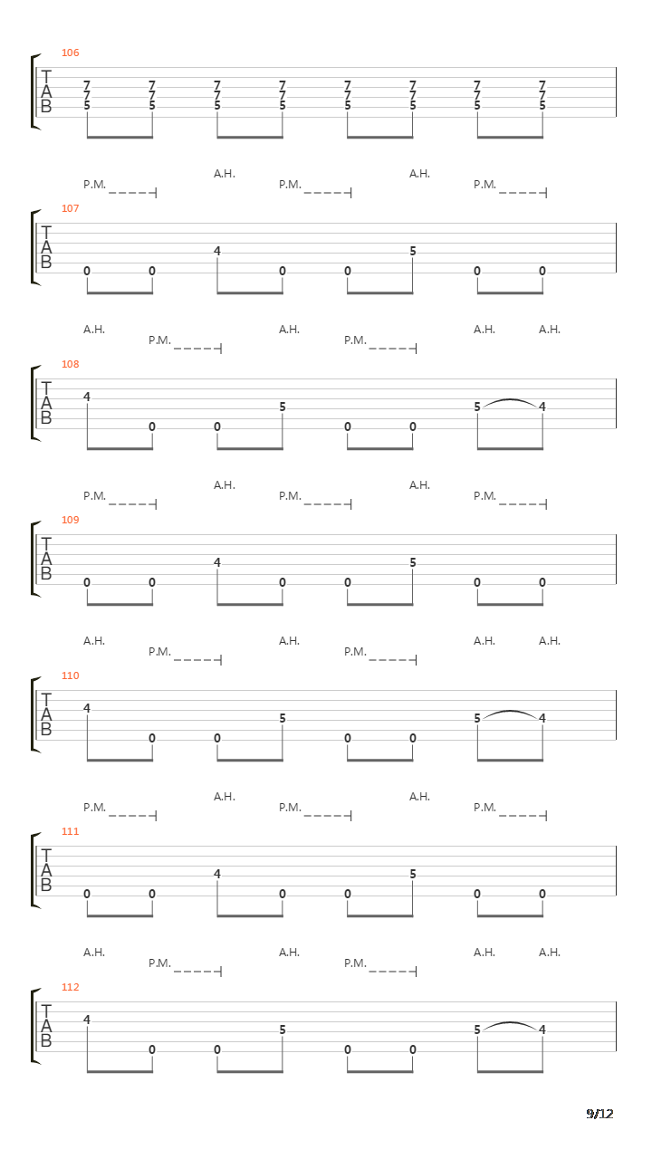 Hyperdrive吉他谱