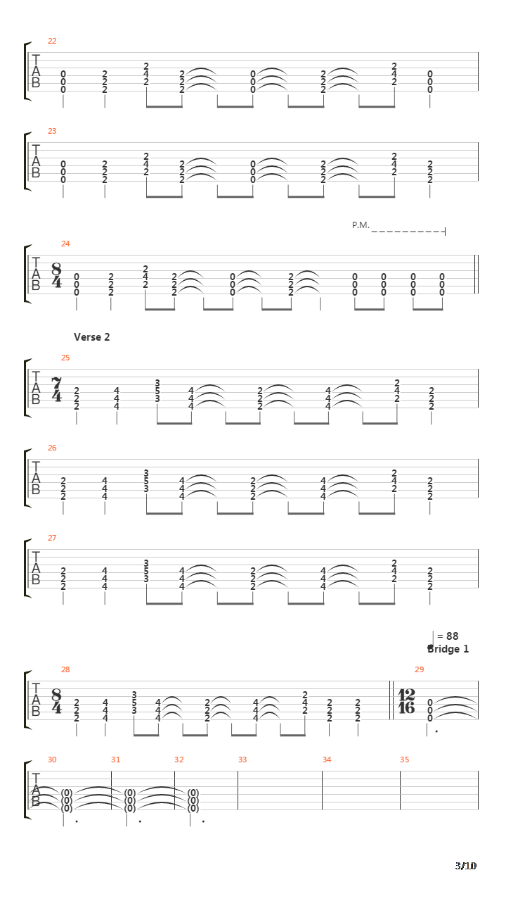 Mountain吉他谱